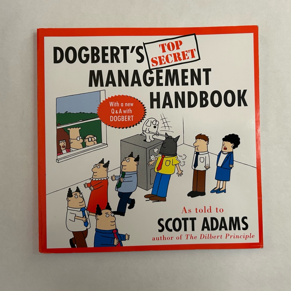 SCOTT ADAMS - Dogbert's Management Handbook - Top Secret, Paperback